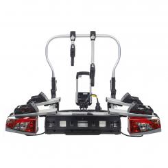 Porte-vélos arrière pour dispositif d'attelage rabattable, 2 