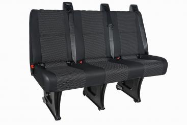 Siège à trois places arrière 1 e/2 e. Siège ./étroit Isofix 