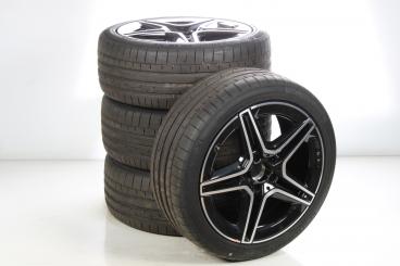 Pack jantes alu et pneus CONTI/SportContact6 AMG à 5 doubles 