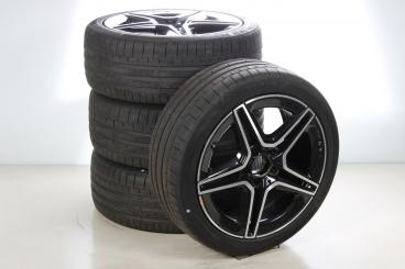 Pack jantes alu et pneus CONTI/SportContact6 AMG à 5 doubles 