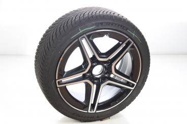 Roue complète alu MICHELIN/PilotAlpin5 AMG à 5 doubles branc 