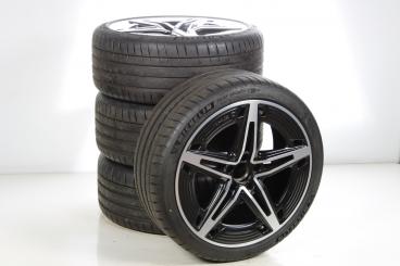 Pack de roues complètes d'été alliage 19 pouces avec pneus Michelin pour CLA 118, CLA ShootingBrake X118, Mercedes-AMG d'origine
