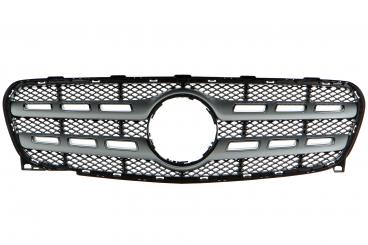 Calandre argent iridium mat 