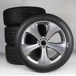 Pack de roues complètes d'été alliage 21 pouces avec pneus Pirelli pour GL-/Classe GLS X167, Mercedes-Benz d'origine