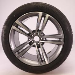 Roue complète alu CONTI/SportContact6 Jante à 5 doubles bran 