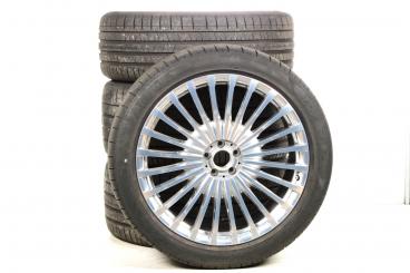 Pack de roues complètes  d'été en alliage 23 pouces avec pneus Pirelli pour GL-/Classe GLS X167, Mercedes-Benz d'origine