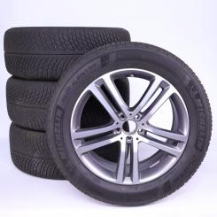 Pack jantes alu et pneus MICHELIN/PilotAlpin5 à 5 doubles br 