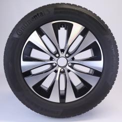 Roue complète alu CONTI/WinterContact TS8 jante à 5 doubles 