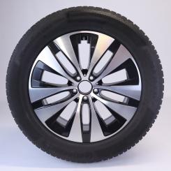 Roue complète alu CONTI/WinterContact TS8 jante à 5 doubles 