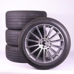 Pack jantes alu et pneus AMG multibranches alu PIR/PZero AMG 