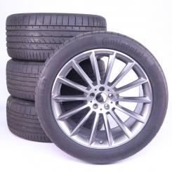 Pack jantes alu et pneus CONTI/SportContact6 AMG multibranch 