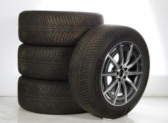 Pack jantes alu et pneus MICHELIN/PilotAlpin5SUV AMG jante à 