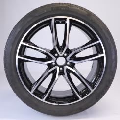 Roue complète alu PIR/PZero AMG Jante à 5 doubles branches 