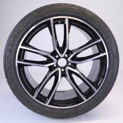 Roue complète alu PIR/PZEROIA AMG jante à 5 doubles branches 