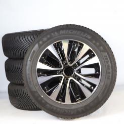 Pack de roues complètes d'hiver alliage 16 pouces avec pneus Michelin pour CLA ShootingBrake X118, Classe A 177 et d'autres, Mercedes-Benz d'origine