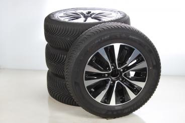 Pack jantes alu et pneus MICHELIN/Alpin5 à 5 doubles branche 