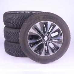 Pack jantes alu et pneus MICHELIN/Alpin5 à 5 doubles branche 