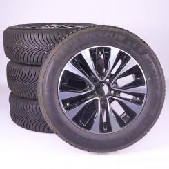 Pack jantes alu et pneus MICHELIN/Alpin5 à 5 doubles branche 