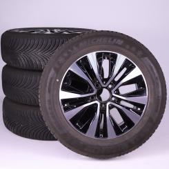 Pack jantes alu et pneus MICHELIN/Alpin5 à 5 doubles branche 