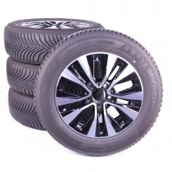 Pack jantes alu et pneus MICHELIN/Alpin5 à 5 doubles branche 