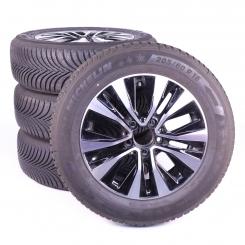Pack jantes alu et pneus MICHELIN/Alpin5 à 5 doubles branche 