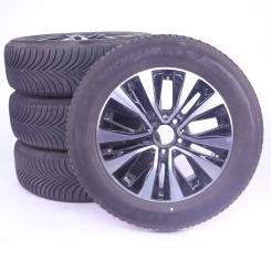 Pack jantes alu et pneus MICHELIN/Alpin5 à 5 doubles branche 
