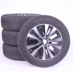 Pack jantes alu et pneus MICHELIN/Alpin5 à 5 doubles branche 