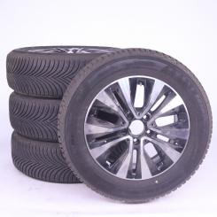 Pack jantes alu et pneus MICHELIN/Alpin5 à 5 doubles branche 