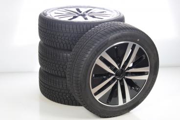 Pack de roues complètes d'hiver alliage 17 pouces avec pneus Hankook pour CLA 118, CLA ShootingBrake X118 et d'autres, Mercedes-Benz d'origine
