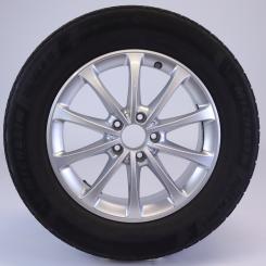 Roue complète alu MICHELIN/PilotAlpin5 Jante à 10 branches 