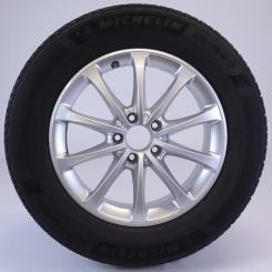 Roue complète alu MICHELIN/PilotAlpin5 Jante à 10 branches 