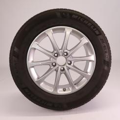 Roue complète alu MICHELIN/PilotAlpin5 Jante à 10 branches 