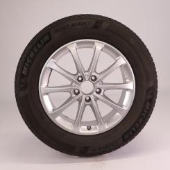 Roue complète alu MICHELIN/PilotAlpin5 Jante à 10 branches 