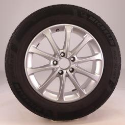 Roue complète alu MICHELIN/PilotAlpin5 Jante à 10 branches 
