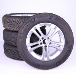 Pack jantes alu et pneus MICHELIN/PilotAlpin5 à 5 doubles br 