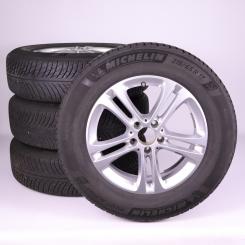 Pack jantes alu et pneus MICHELIN/PilotAlpin5 à 5 doubles br 