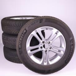 Pack jantes alu et pneus MICHELIN/PilotAlpin5 à 5 doubles br 