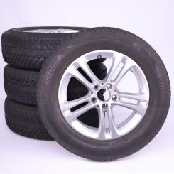 Pack de roues complètes d'hiver alliage 17 pouces avec pneus Bridgestone pour CLA 118, Classe B 247 et d'autres, Mercedes-Benz d'origine