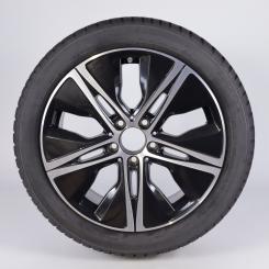 Wheel Package d'hiver alliage 18 pouces avec pneus Bridgestone pour Classe B 247, CLA 118 et d'autres, Mercedes-Benz d'origine