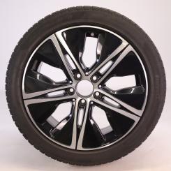 Roue complète alu PIR/SottozeroWinter3 Jante à 5 branches 