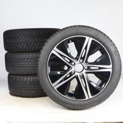 Pack de roues complètes d'hiver alliage 18 pouces avec pneus Bridgestone pour CLA ShootingBrake X118, Classe A 177 et d'autres, Mercedes-Benz d'origine