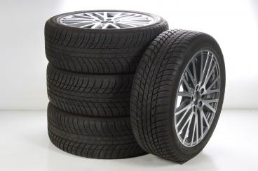Pack de roues complètes d'hiver alliage 18 pouces avec pneus Bridgestone pour CLA ShootingBrake X118, Classe A 177 et d'autres, Mercedes-Benz d'origine
