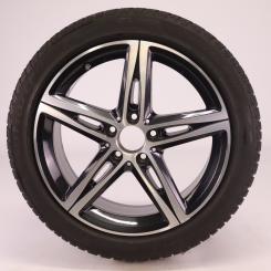 Roue complète alu PIR/SottozeroWinter3 Jante à 5 branches 