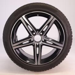 Roue complète alu PIR/SottozeroWinter3 Jante à 5 branches 
