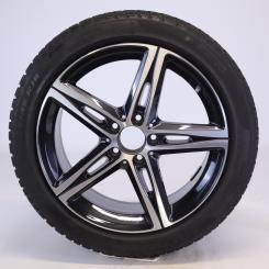 Roue complète alu PIR/SottozeroWinter3 Jante à 5 branches 