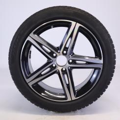 Roue complète alu PIR/SottozeroWinter3 Jante à 5 branches 