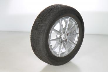 Wheel Package d'hiver alliage 16 pouces avec pneus Continental pour Classe B 247, CLA 118 et d'autres, Mercedes-Benz d'origine