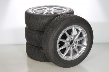 Pack de roues complètes d'hiver alliage 16 pouces avec pneus Hankook pour CLA 118, CLA ShootingBrake X118 et d'autres, Mercedes-Benz d'origine