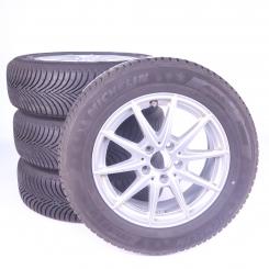 Pack jantes alu et pneus MICHELIN/Alpin5 à 5 doubles branche 