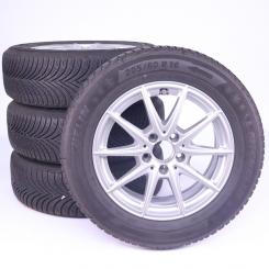 Pack jantes alu et pneus MICHELIN/Alpin5 à 5 doubles branche 
